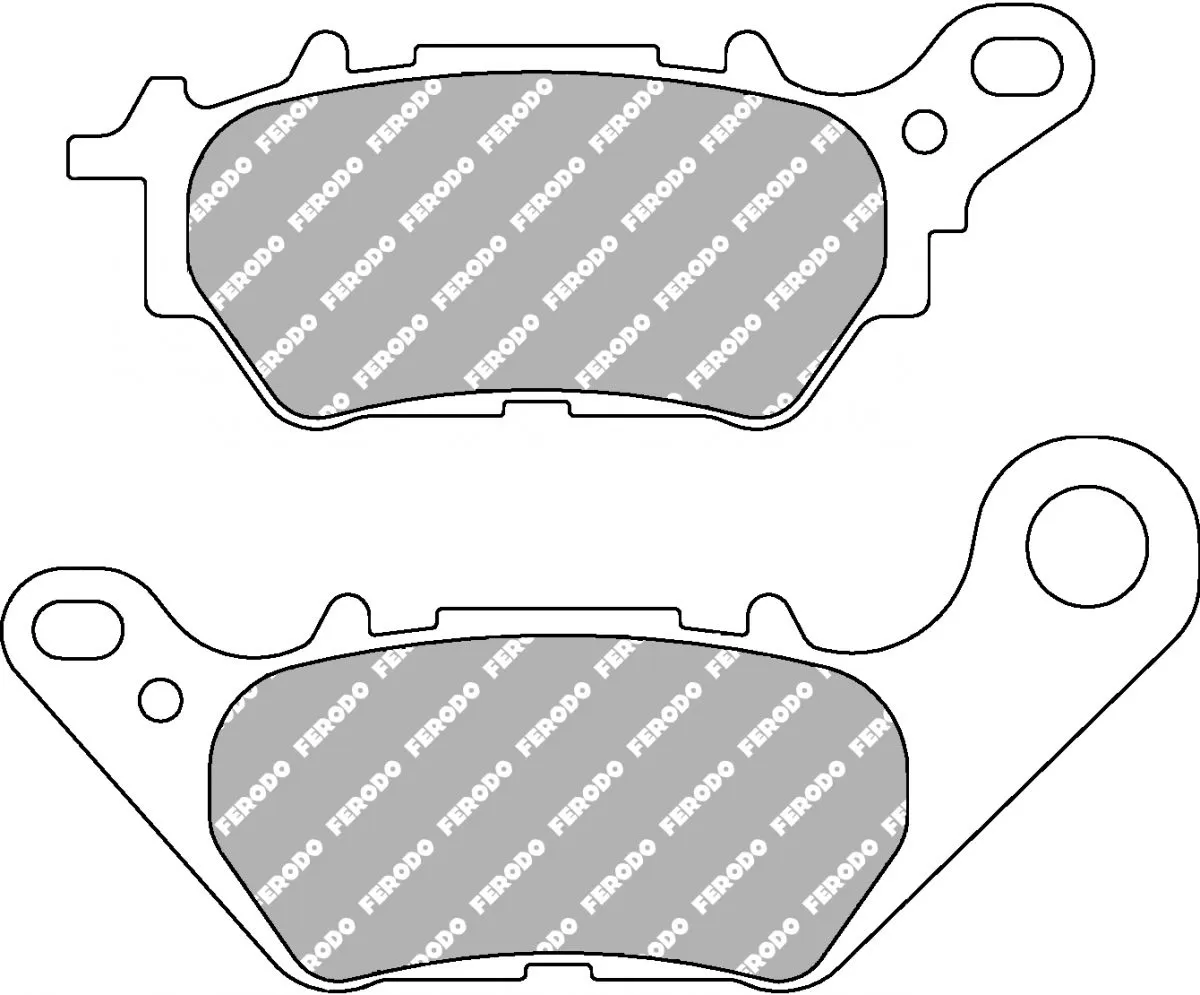 Ferodo FDB2283EF Brake Pads Eco-Friction EF