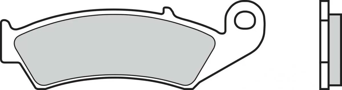 Brembo 07HO2506 Brake Pads Organic Genuine Street 