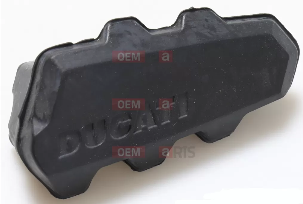 Foot peg rubber cover, right side