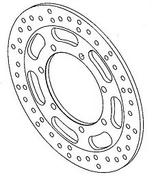 Kawasaki DISC RR SILVER VN1600A7F