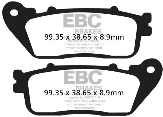 EBC HH Sintered Sportbike Brake Pads FA488HH