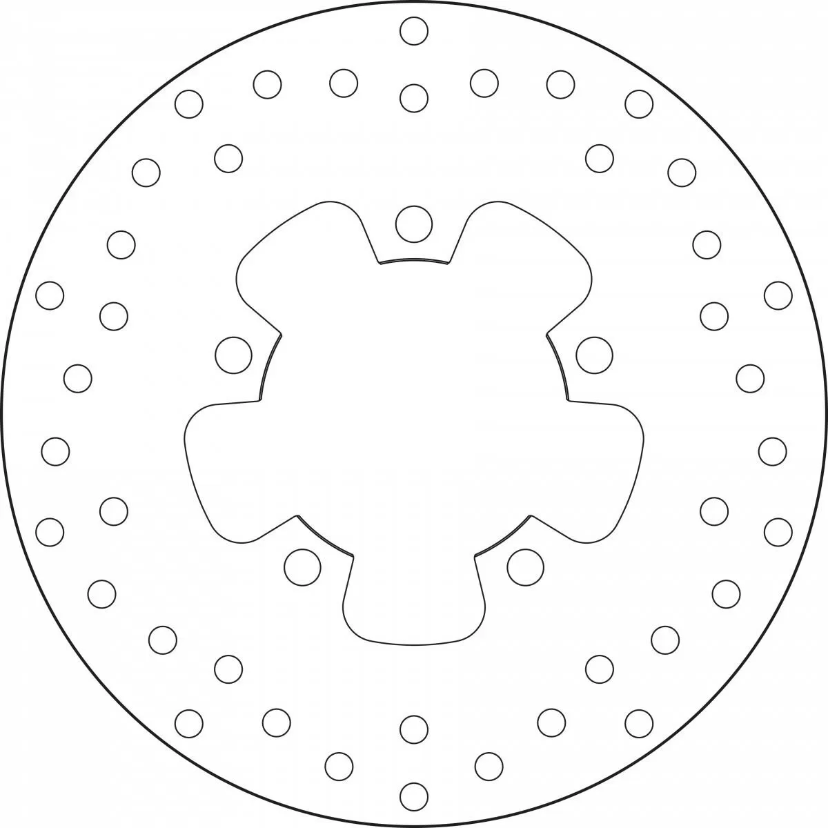 Brembo Brake Disc 68B407N5