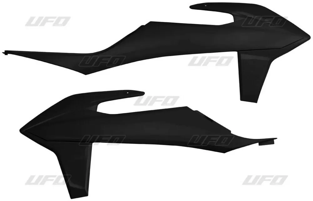 UFO Radiator Covers Black KTM SX/SX-F 19-22 / EXC/-F 20-23