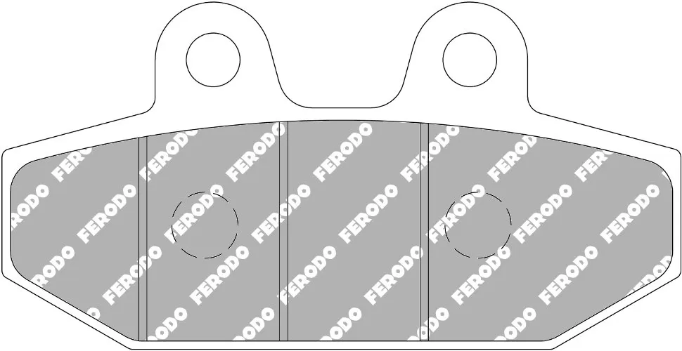 Ferodo FDB2306ST Brake Pads Sinter Grip Road ST