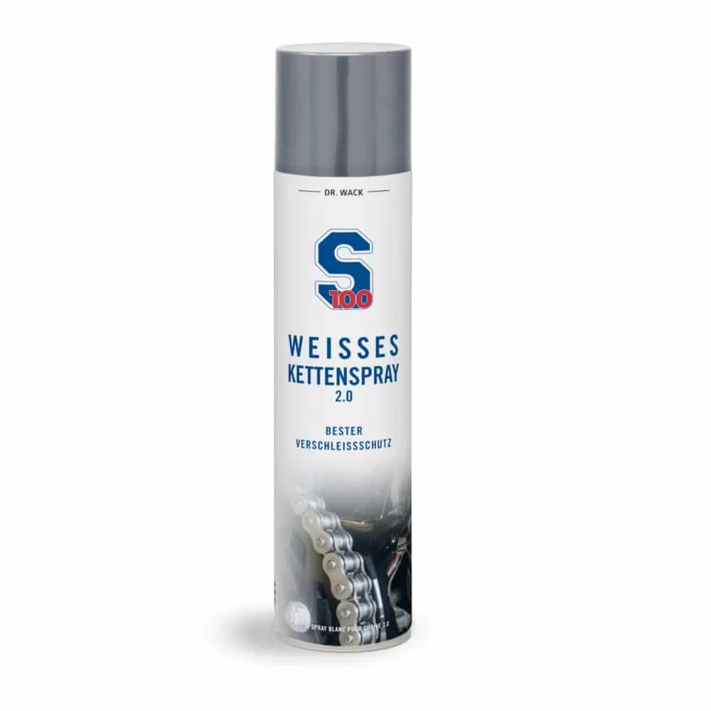 S100 Chain Spray White 400ml