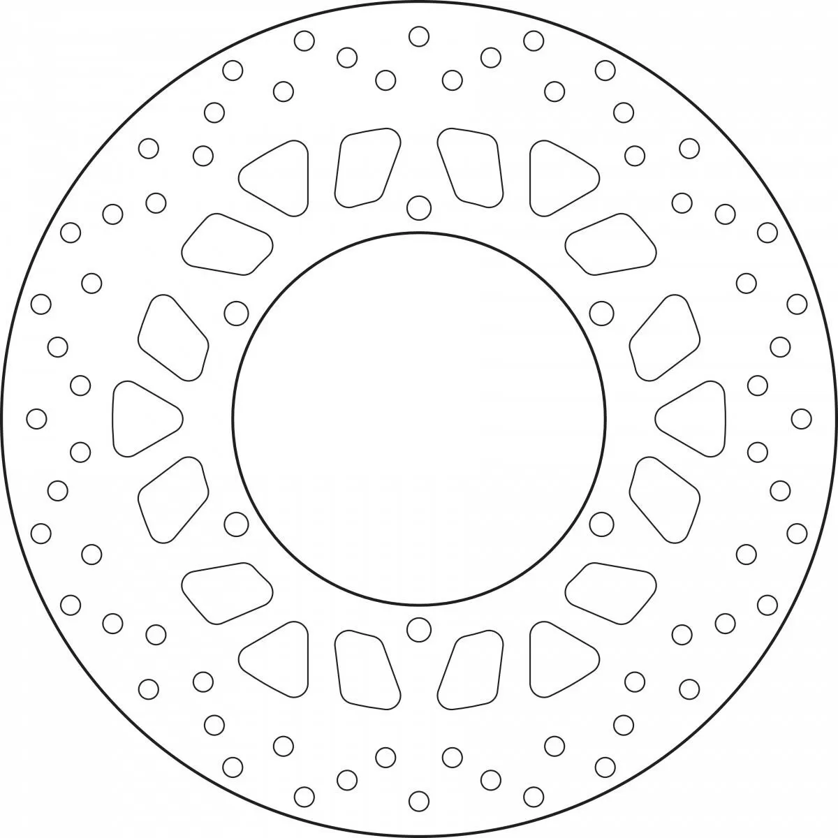 Brembo Brake Disc 68B407M4 298X4
