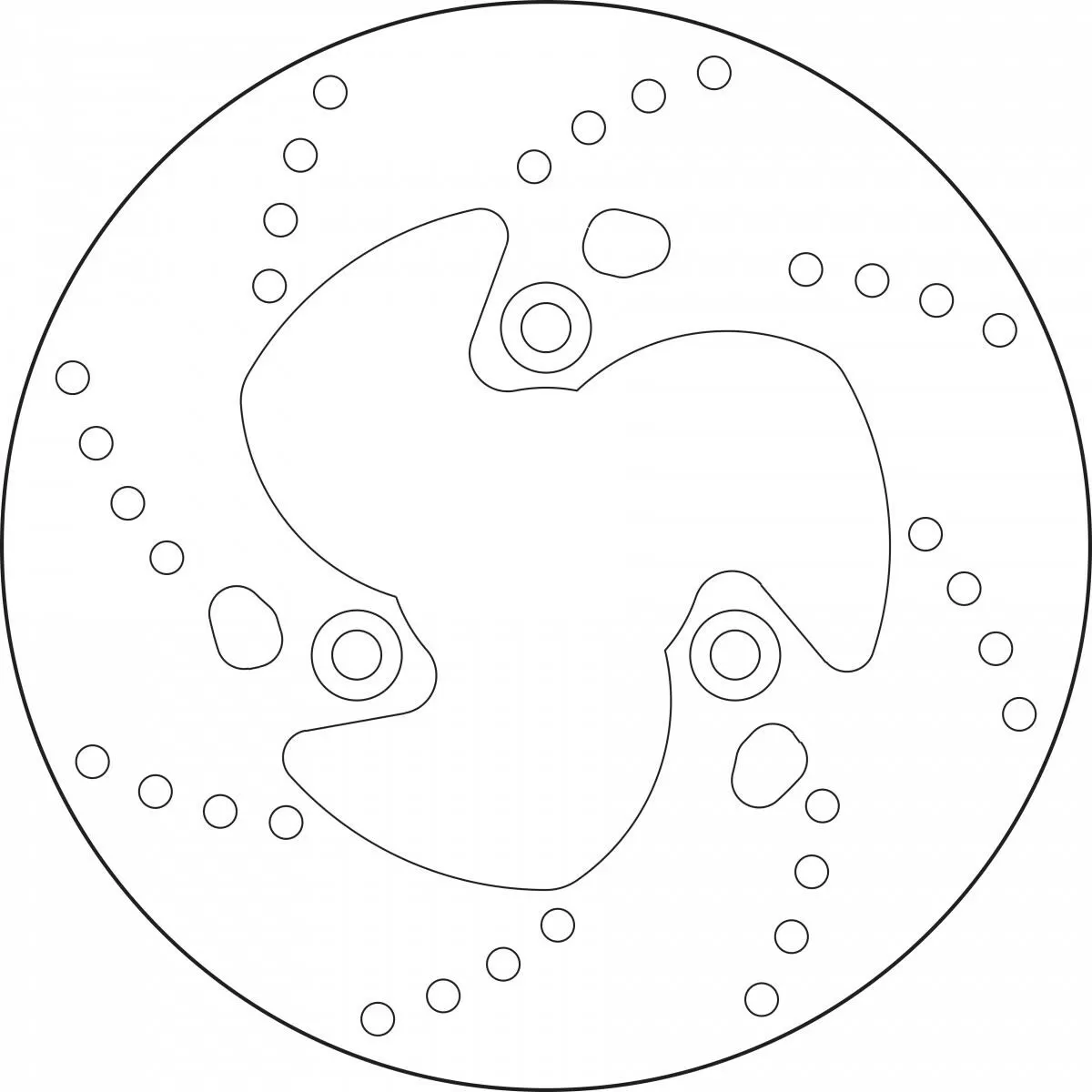 Brembo Brake Disc 68B40721