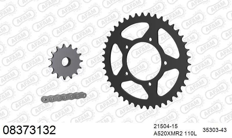 AFAM Chainset - Steel
