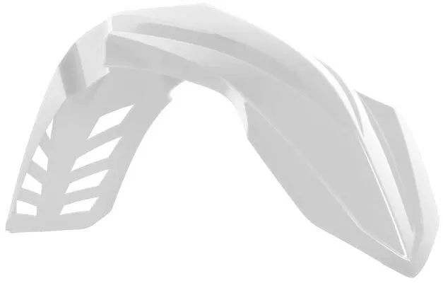 Rtech Vented Front Fender White Yamaha YZ 125-250 02-17