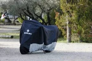 Suzuki Motorcycle Cover Outdoor Black/Grey