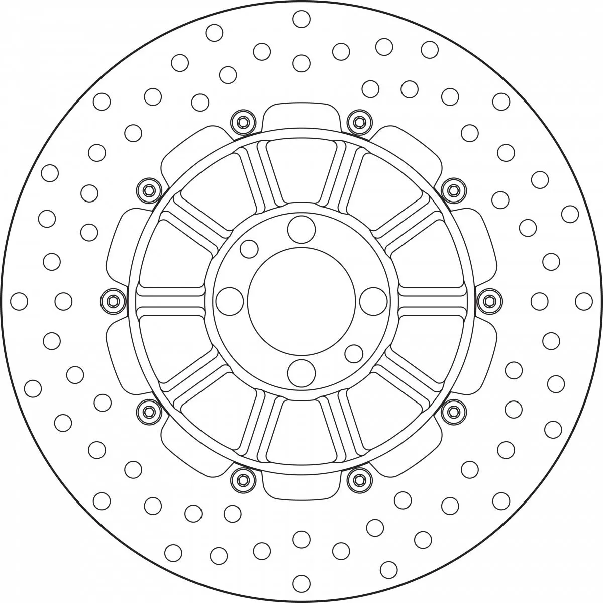 Brembo Brake Disc 68B407D3