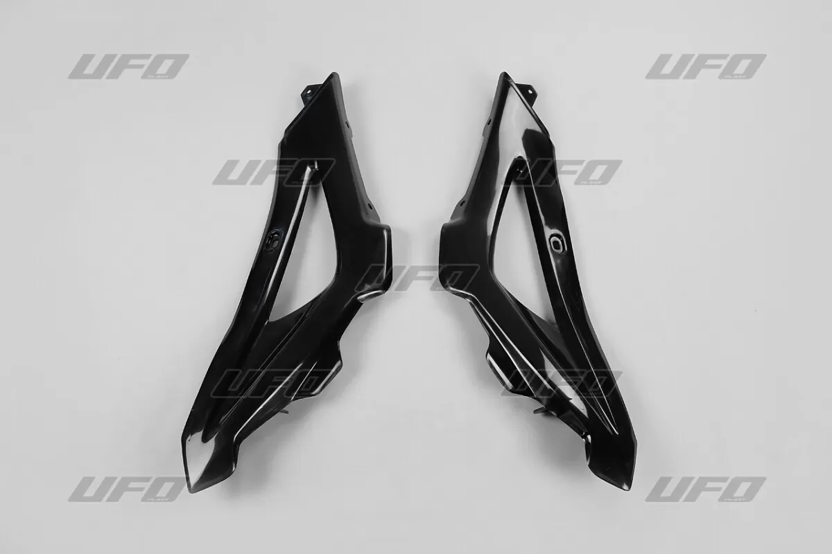 UFO Radiator Covers Upper Husqvarna Black
