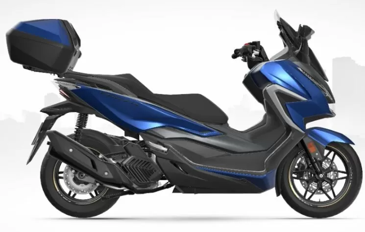 Honda 45L Smart Top Box Matte Pearl Pacific Blue