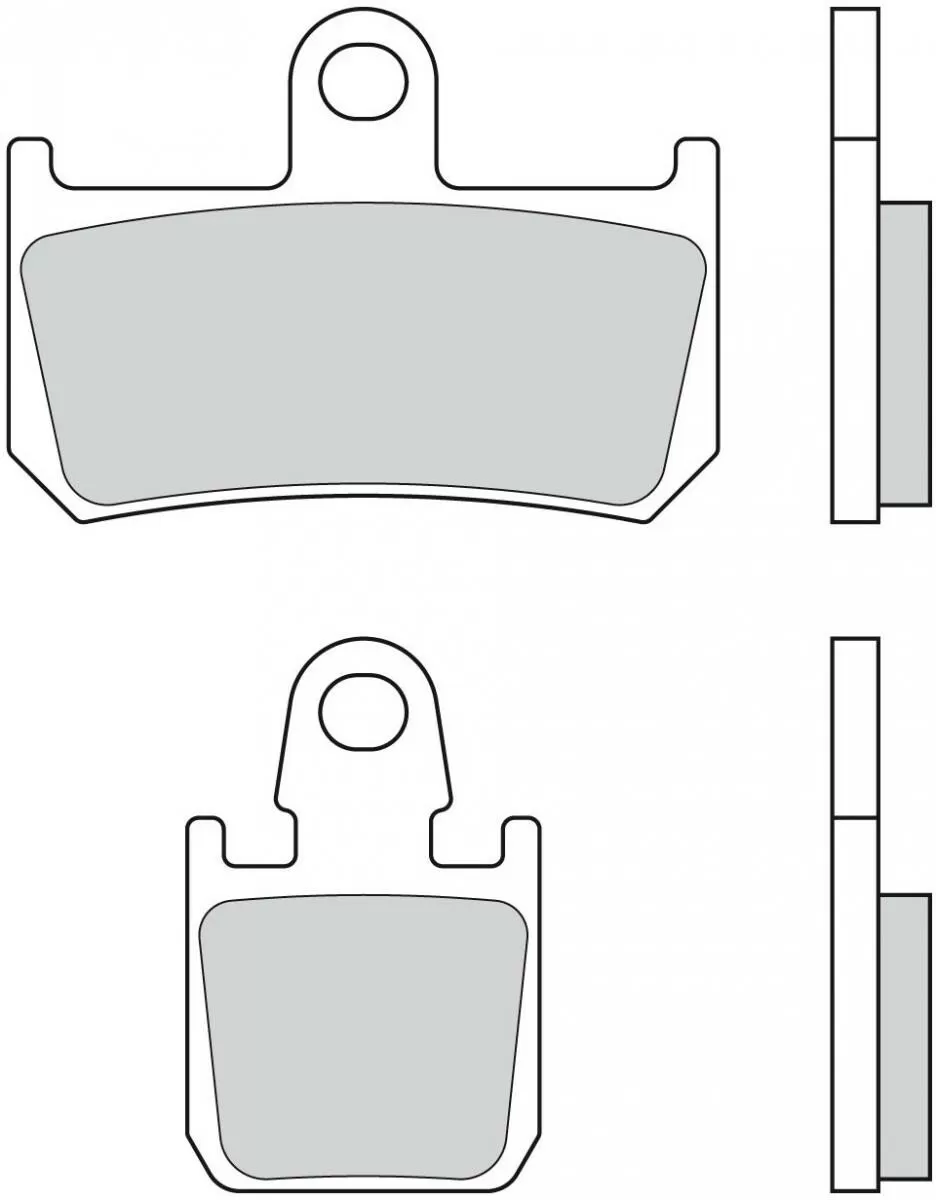 Brembo 07YA46SA Brake Pads Sinter Street 