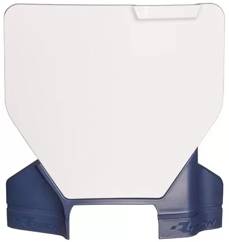 Rtech Front Number Plate White/Yellow Husqvarna TC/FC