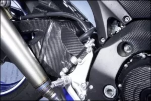 Suzuki Heelplate decoration Carbon look GSX-R 600/750