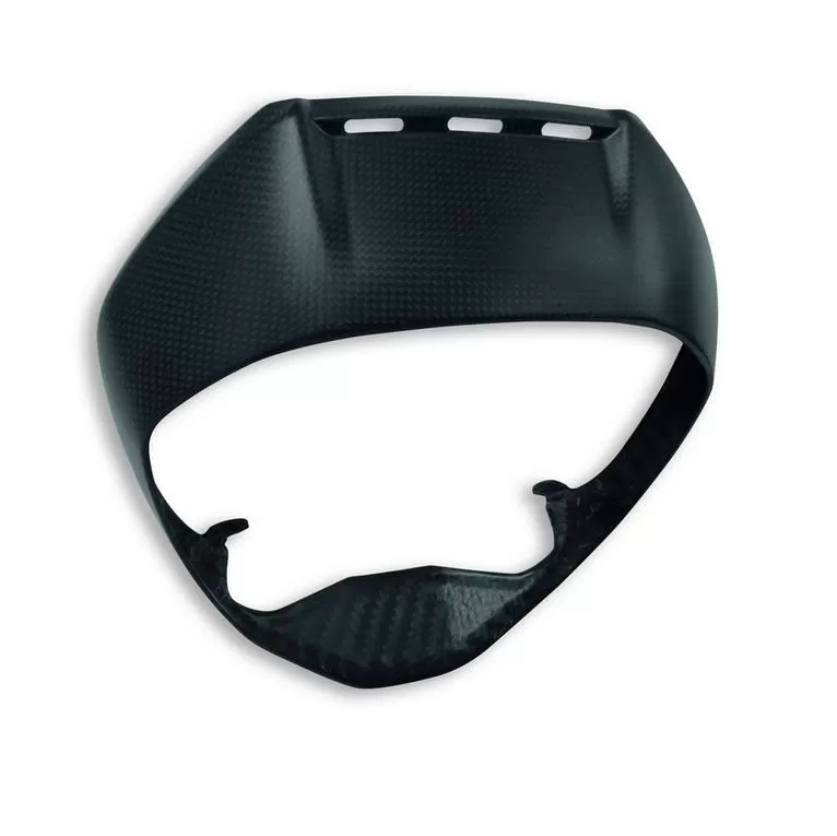 Polished Carbon Headlamp Cover