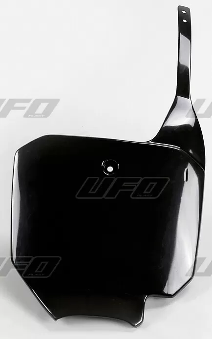 UFO Front Number Plate Black Honda CRF150
