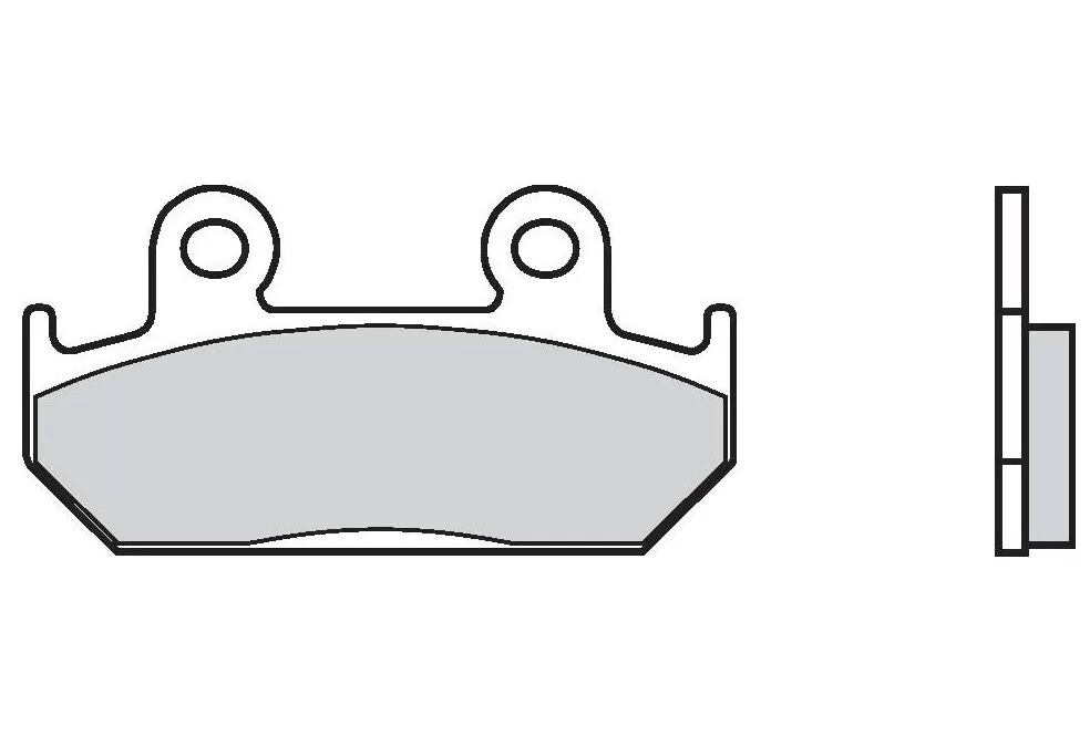 Brembo 07HO21SR Brake Pads Sinter Sport Street 