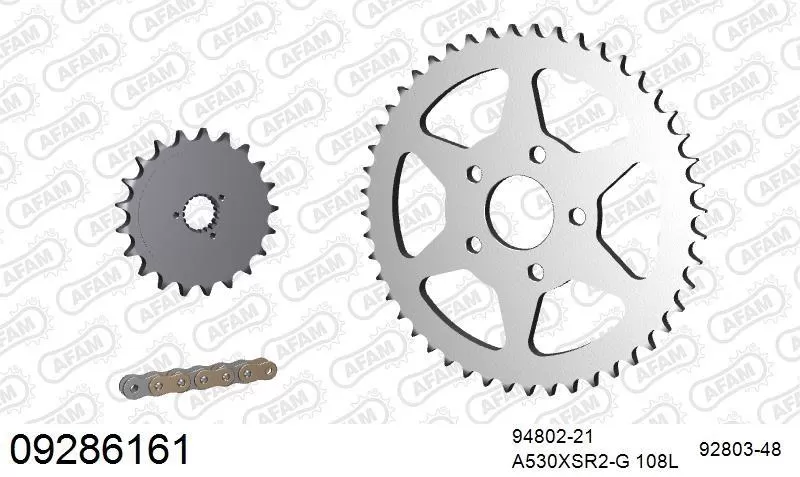 AFAM Chainset - Steel