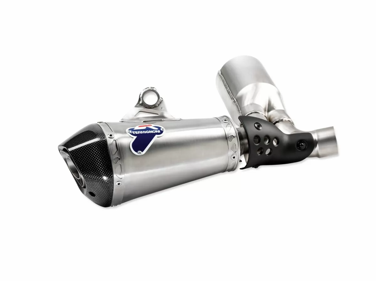 Black Slip-on Racing Silencer SCR