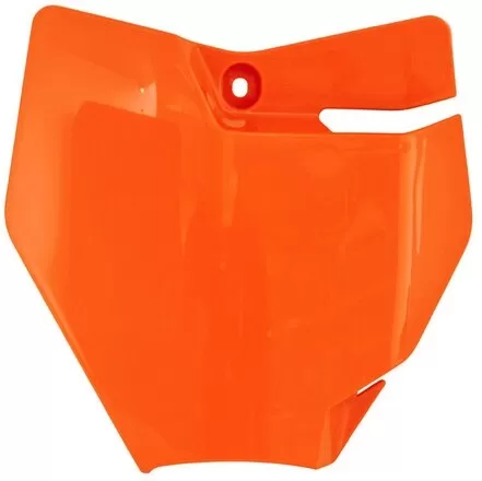 Rtech Front Number Plate SX 50 K Orange (OE) 2023