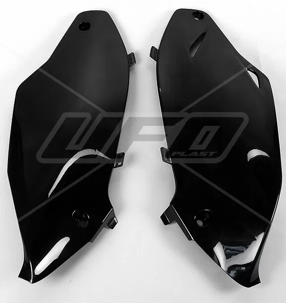UFO Side Panels Black Kawasaki KXF250 / KXF450