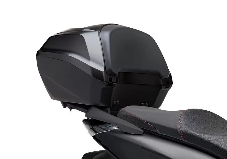 Honda 35l Smart Key Topbox In Mat Coal Black Metallic