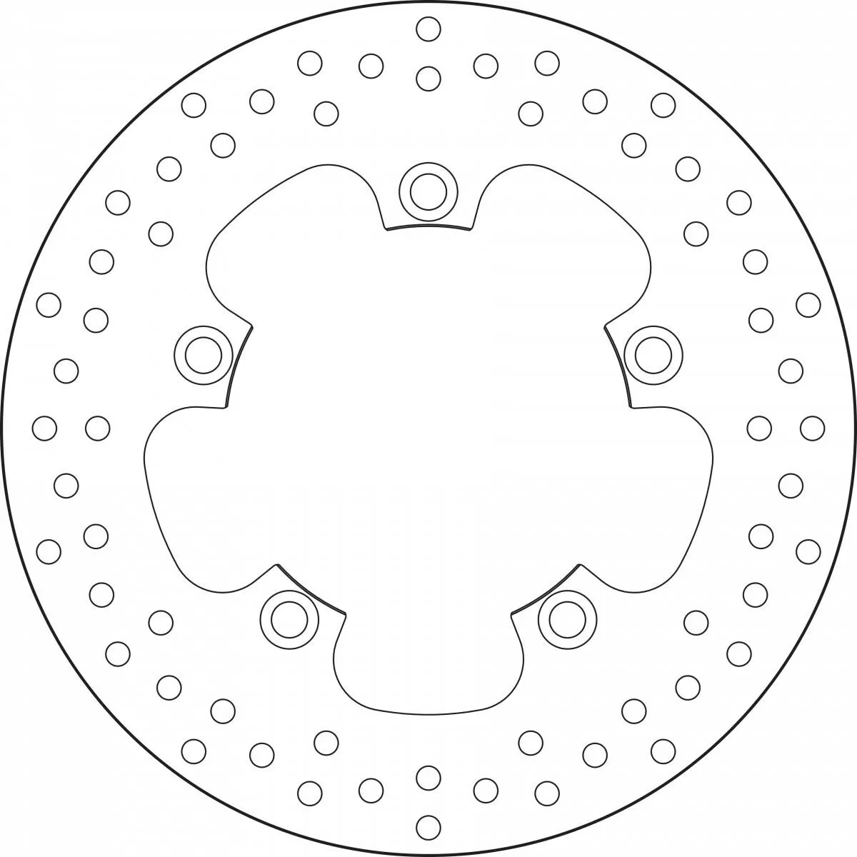 Brembo Brake Disc 68B407A2
