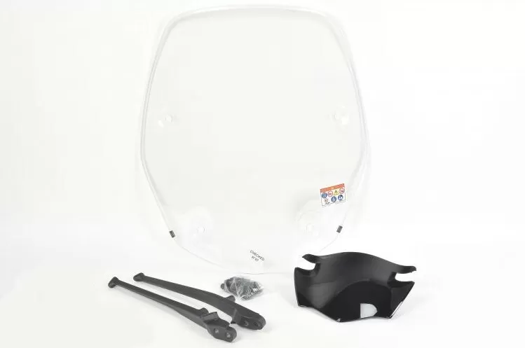 Honda Windshield For *Nh-C70* Mat Rock Gray