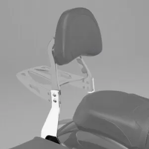 Verchromter Suzuki-Halter zur Montage der Intruder C 1500 BT (16-17)