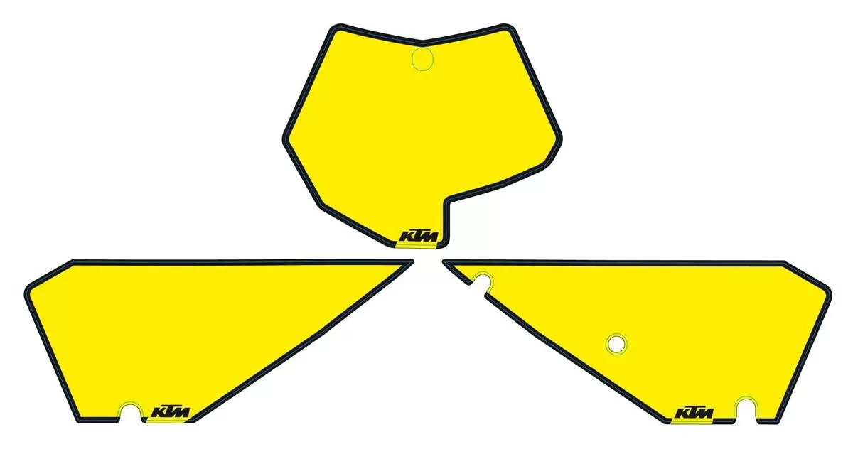 KTM Start Number Background