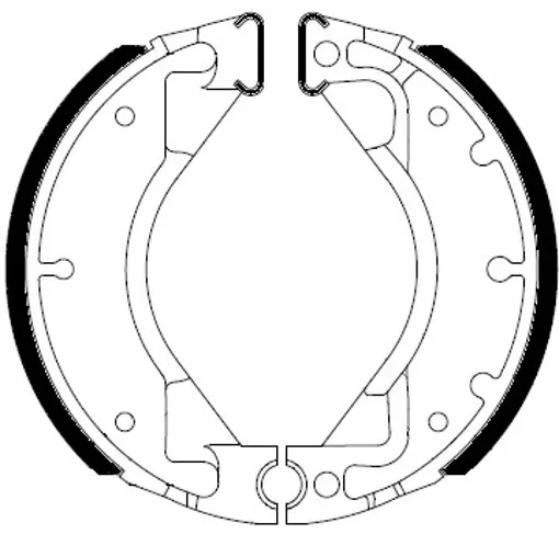 Ferodo FSB738A Brake Shoes