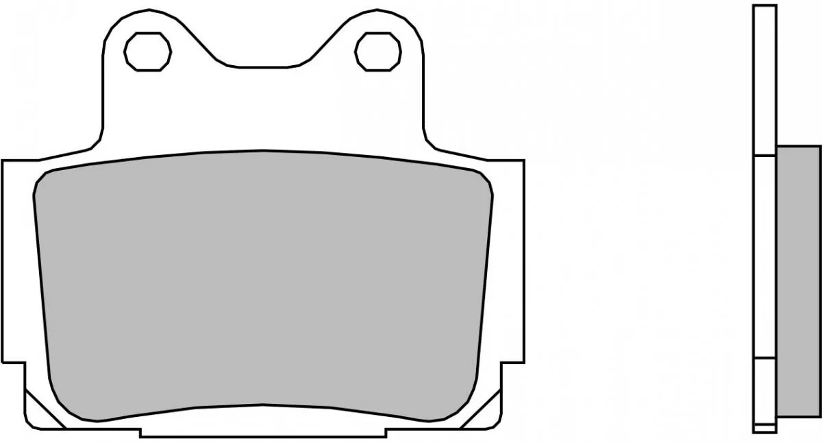 Brembo 07YA1207 Brake Pads Organic Genuine Street 