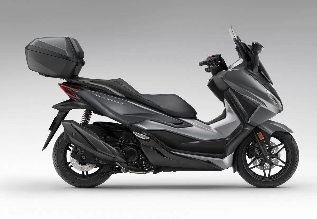 Honda 45L Smart Top Box In Matte Robust Grey Metallic Easy Kit