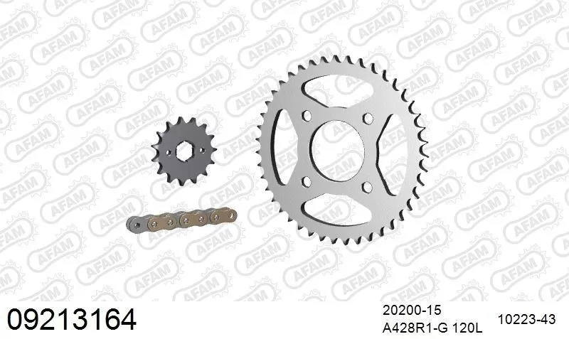 AFAM Chainset - Steel