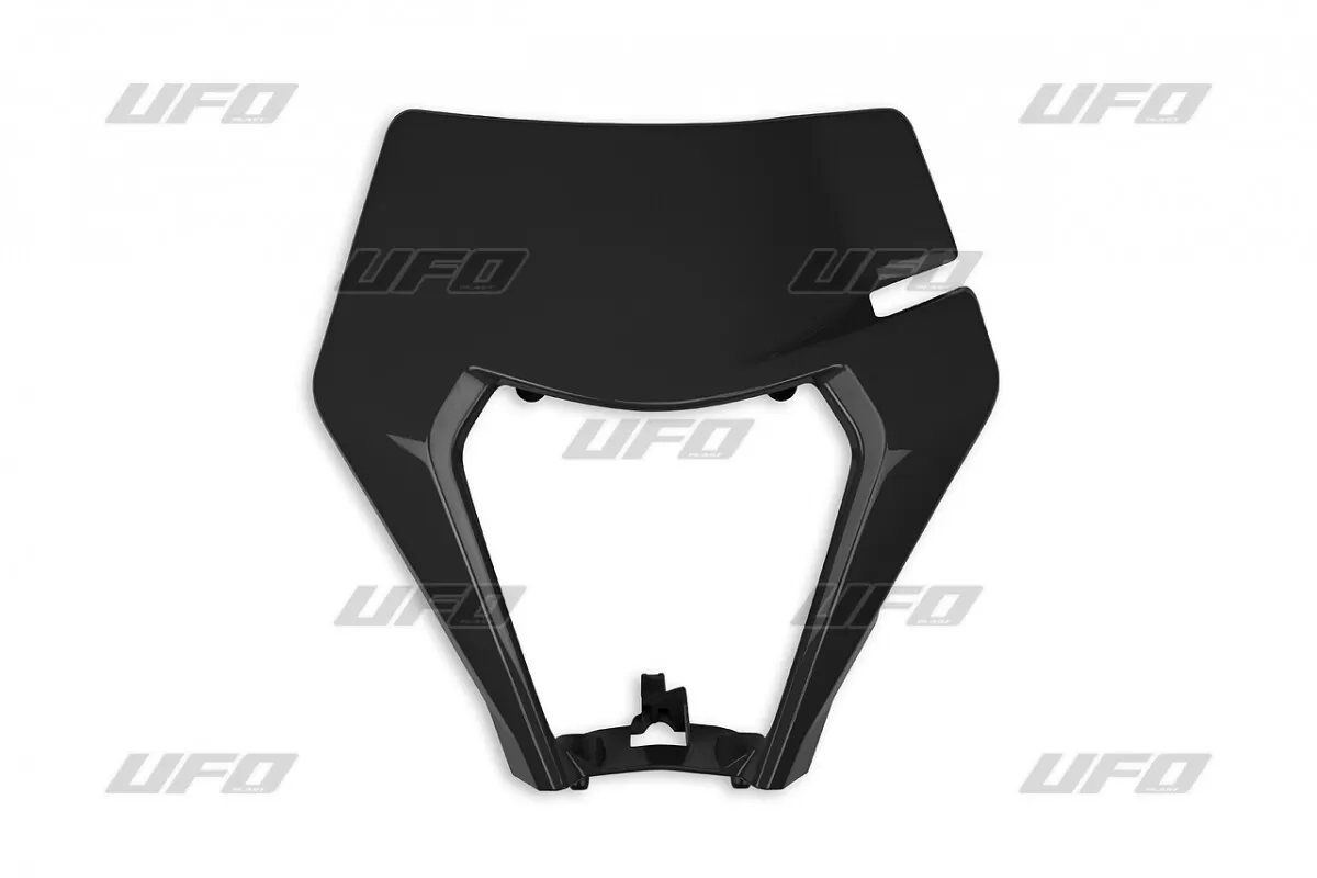 UFO Replacement Headlight Plastic Black KTM EXC/EXC-F 20-23
