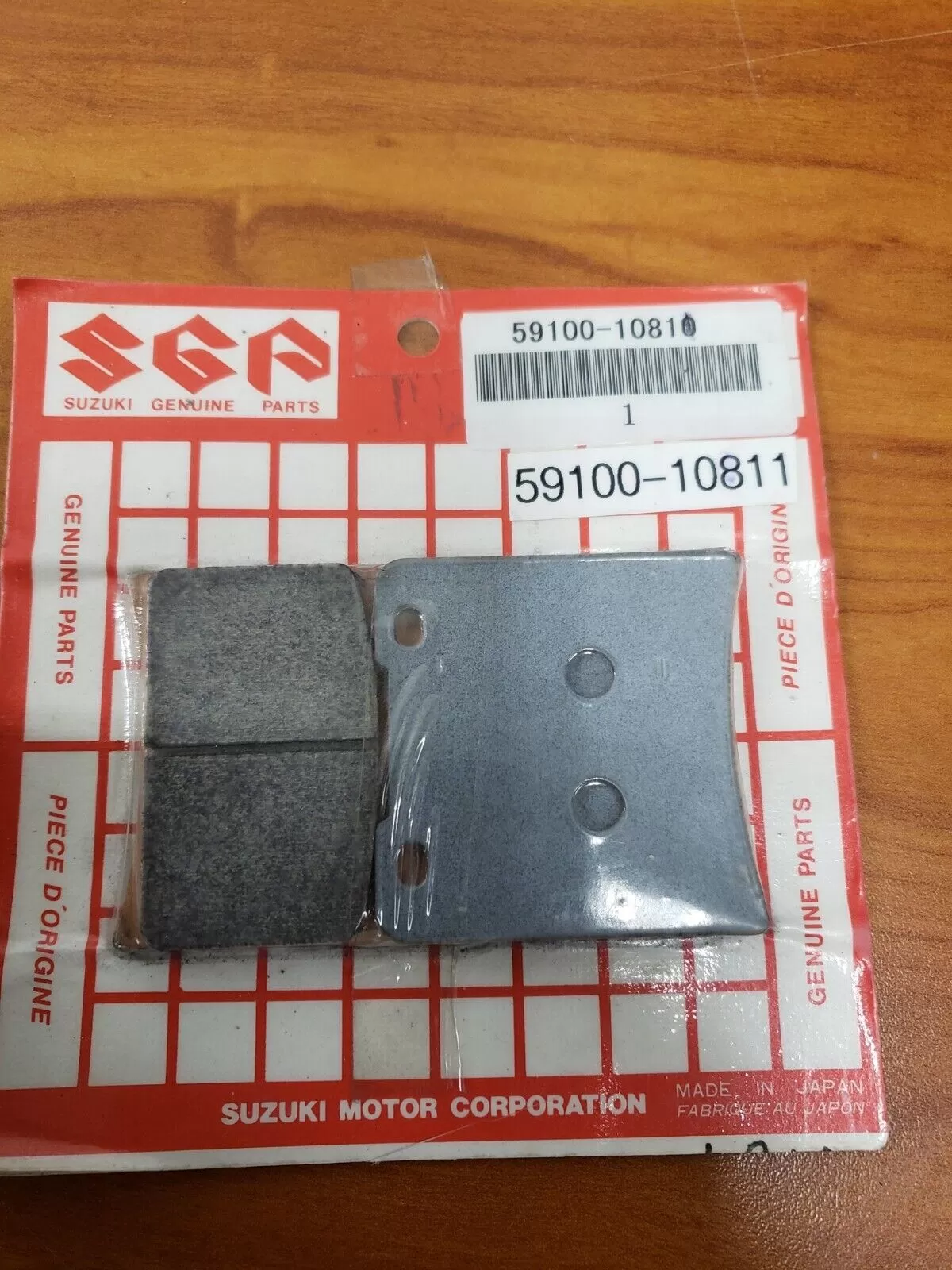 Suzuki Brake Pad Set Front 59100-10811