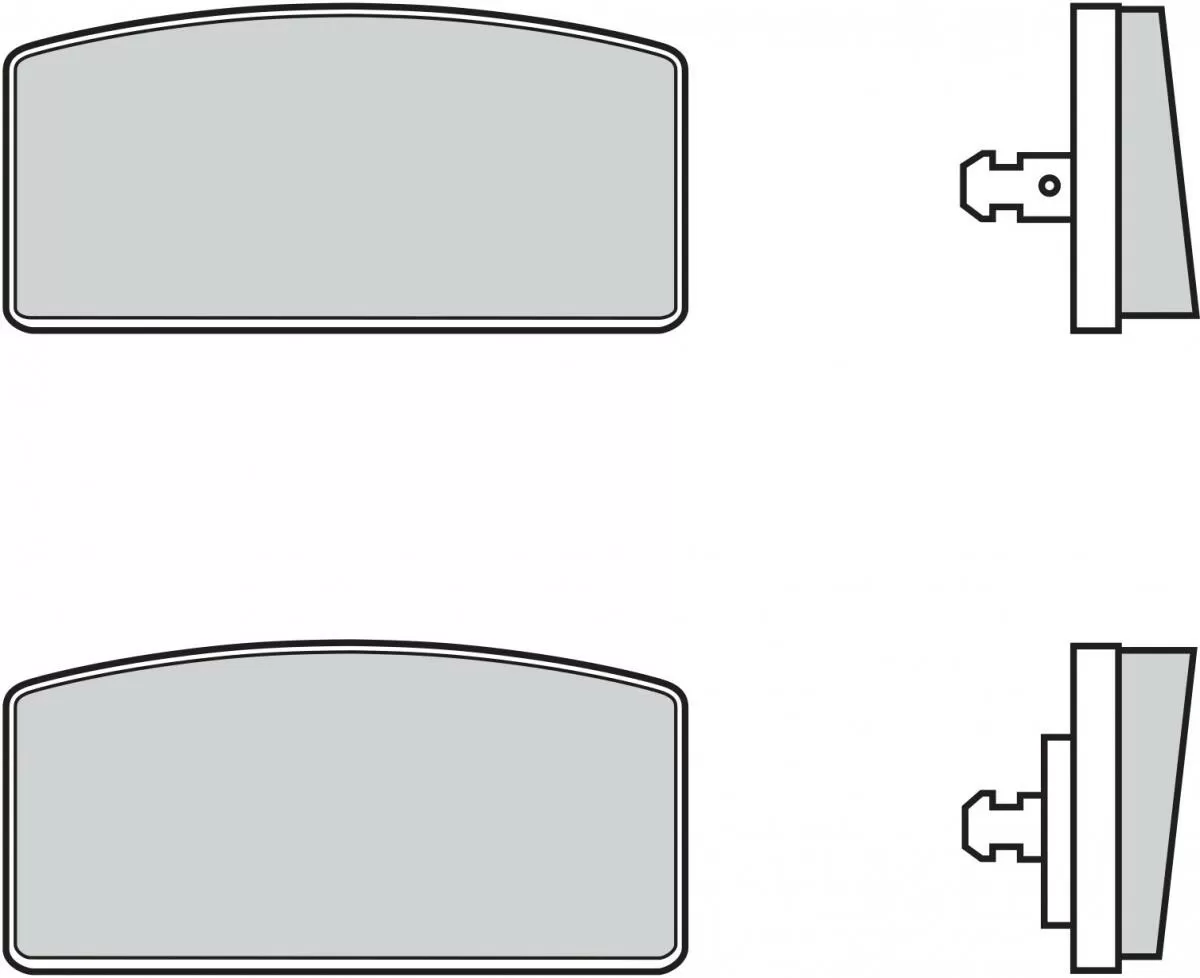 Brembo 07GR5915 Brake Pads Organic Genuine Street 