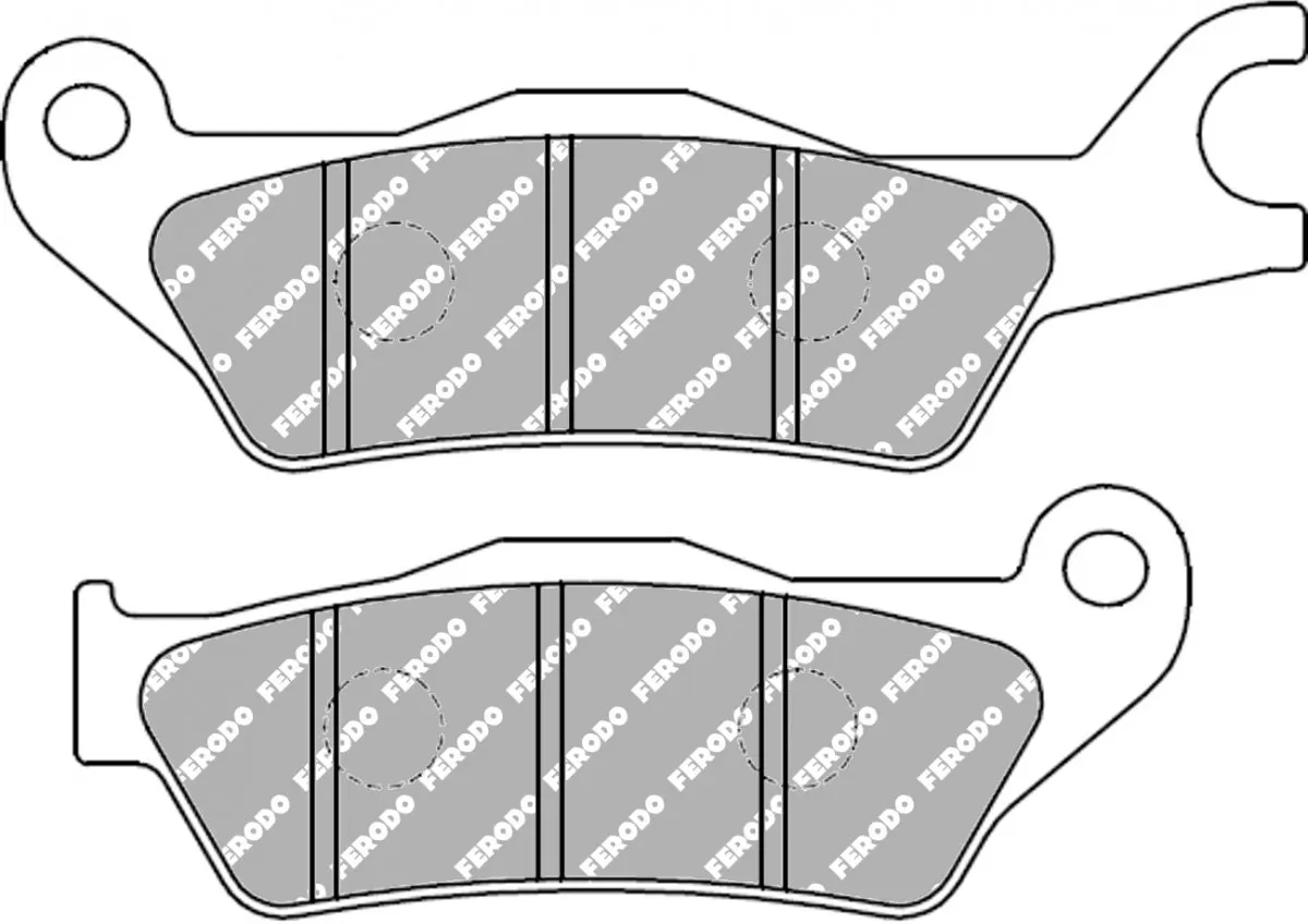Ferodo FDB2287EF Brake Pads Eco-Friction EF