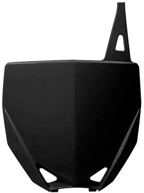 Rtech Front Number Plate Black YZ 85
