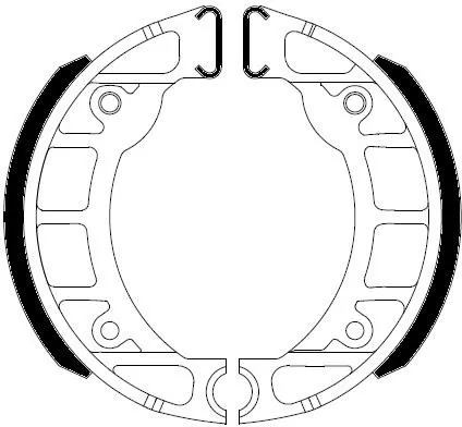 Ferodo FSB910A Brake Shoes