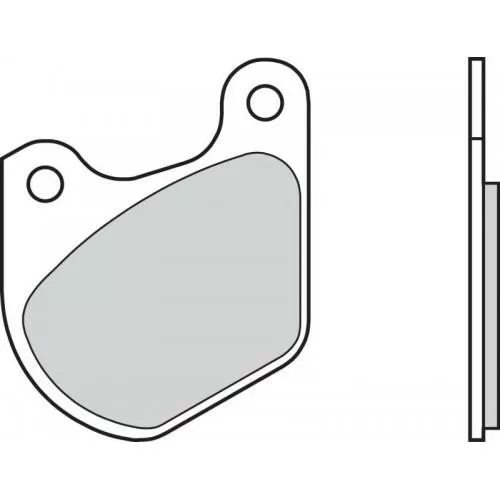 Brembo 07HD0303 Brake Pads Organic Genuine Street 