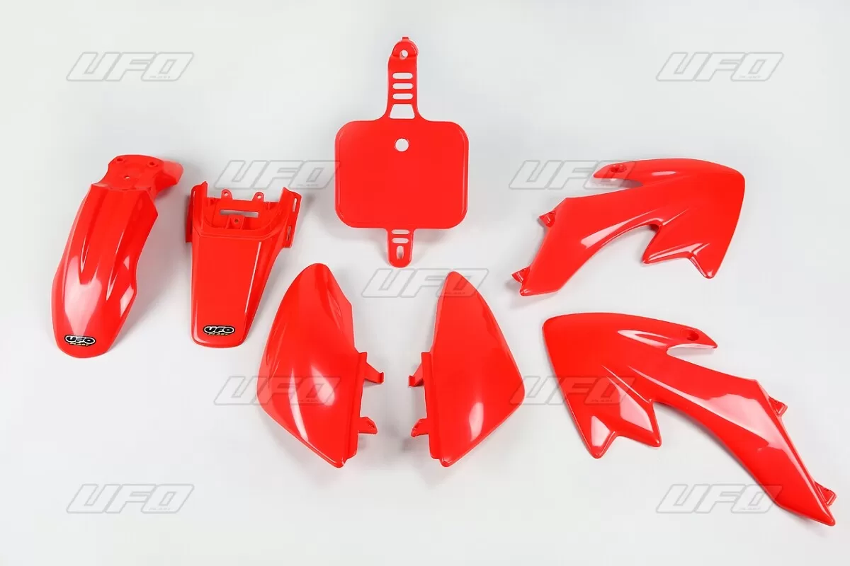 UFO Plastic Kit Red Honda CRF50