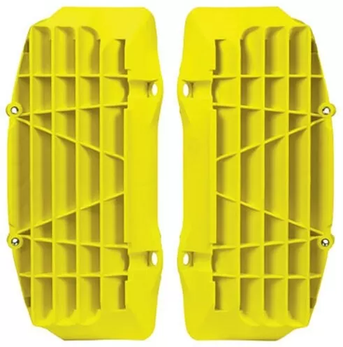 Rtech Oversize Radiator Louvres Lemon Yellow