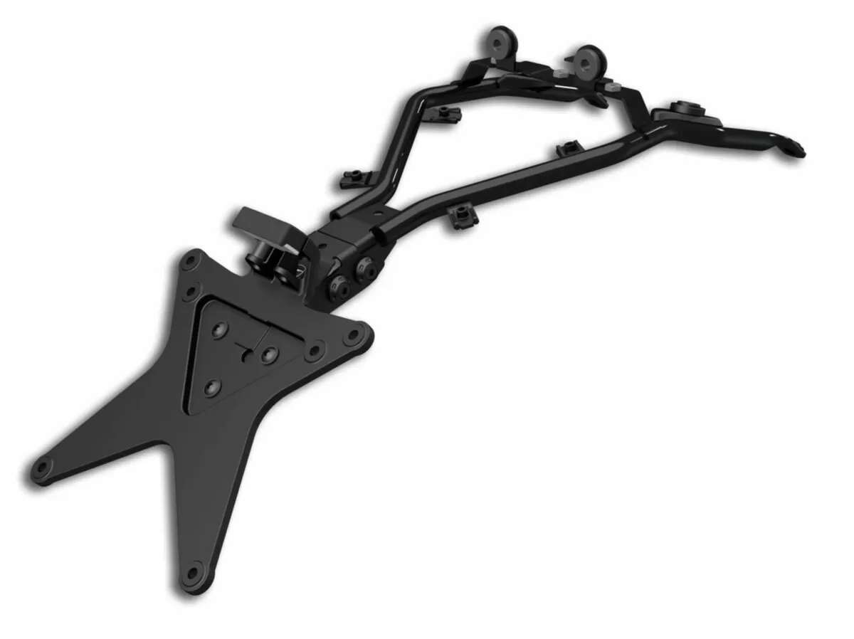 License plate holder set