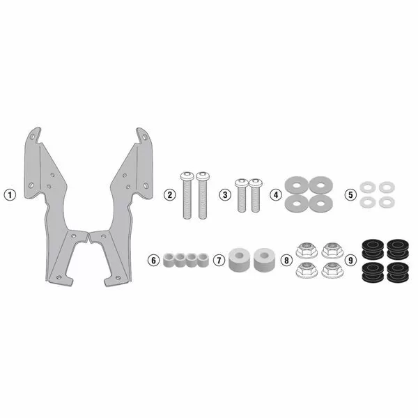 GIVI Windshield mounting kit