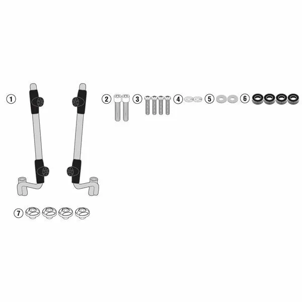 GIVI Windshield mounting kit