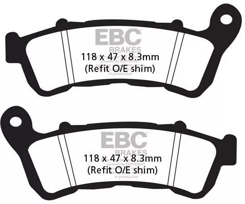 EBC Organic Brake Pads FA388
