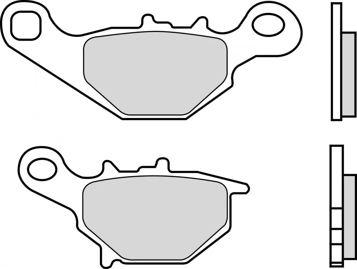 Brembo 07036CC Brake Pads Organic Scooter 